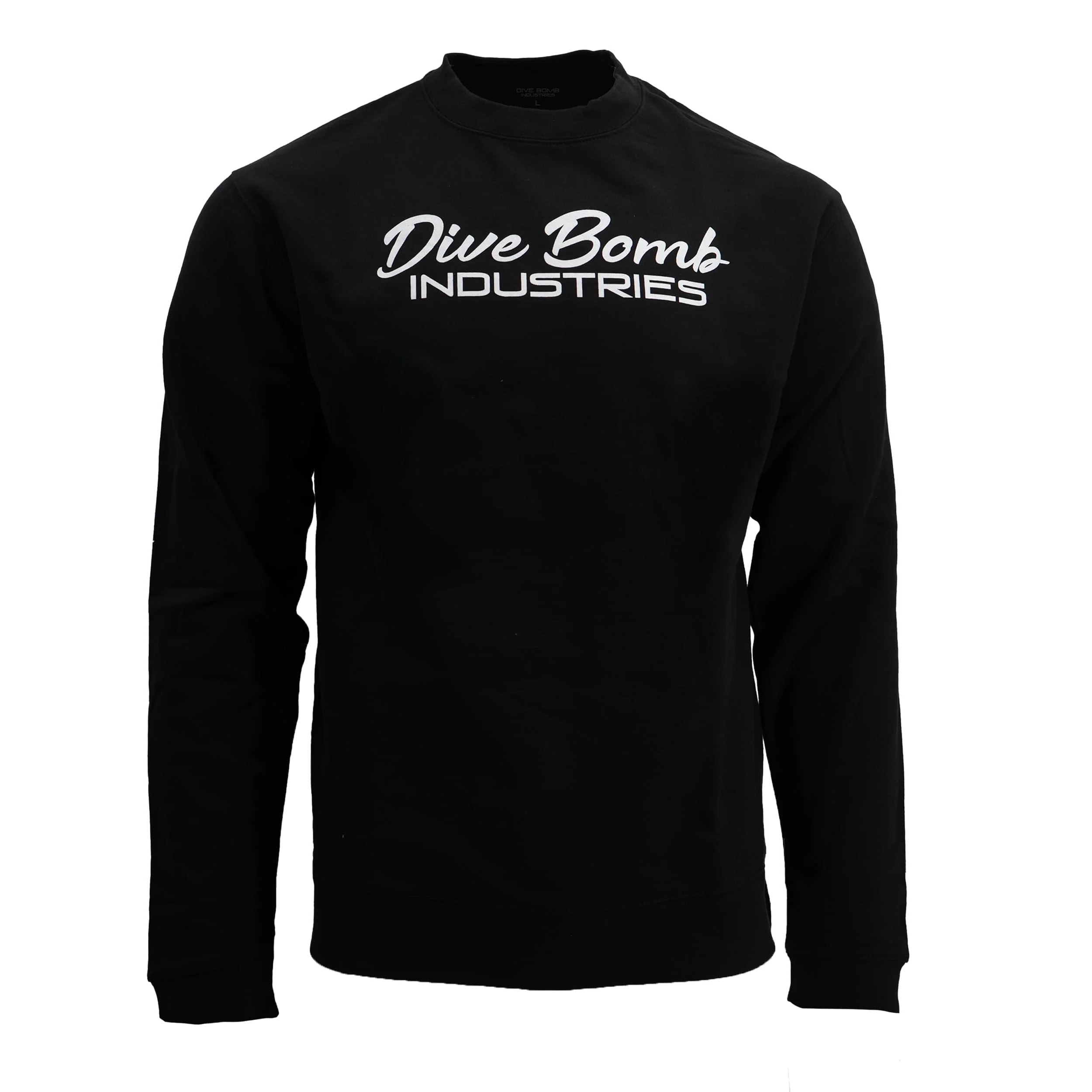 Script Text Crewneck Sweatshirt - Image 3