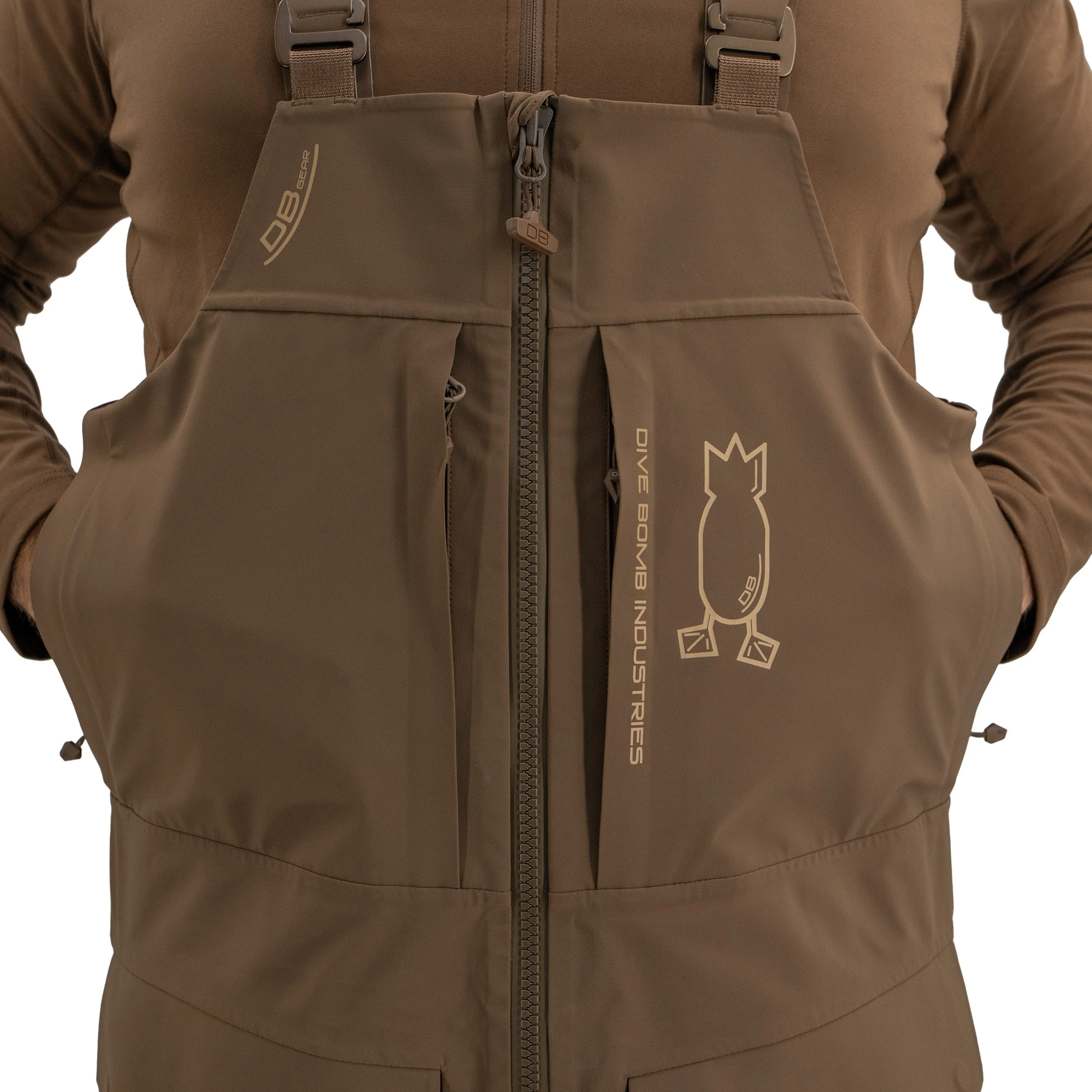 Bruiser Duck Hunting Bibs - Image 3