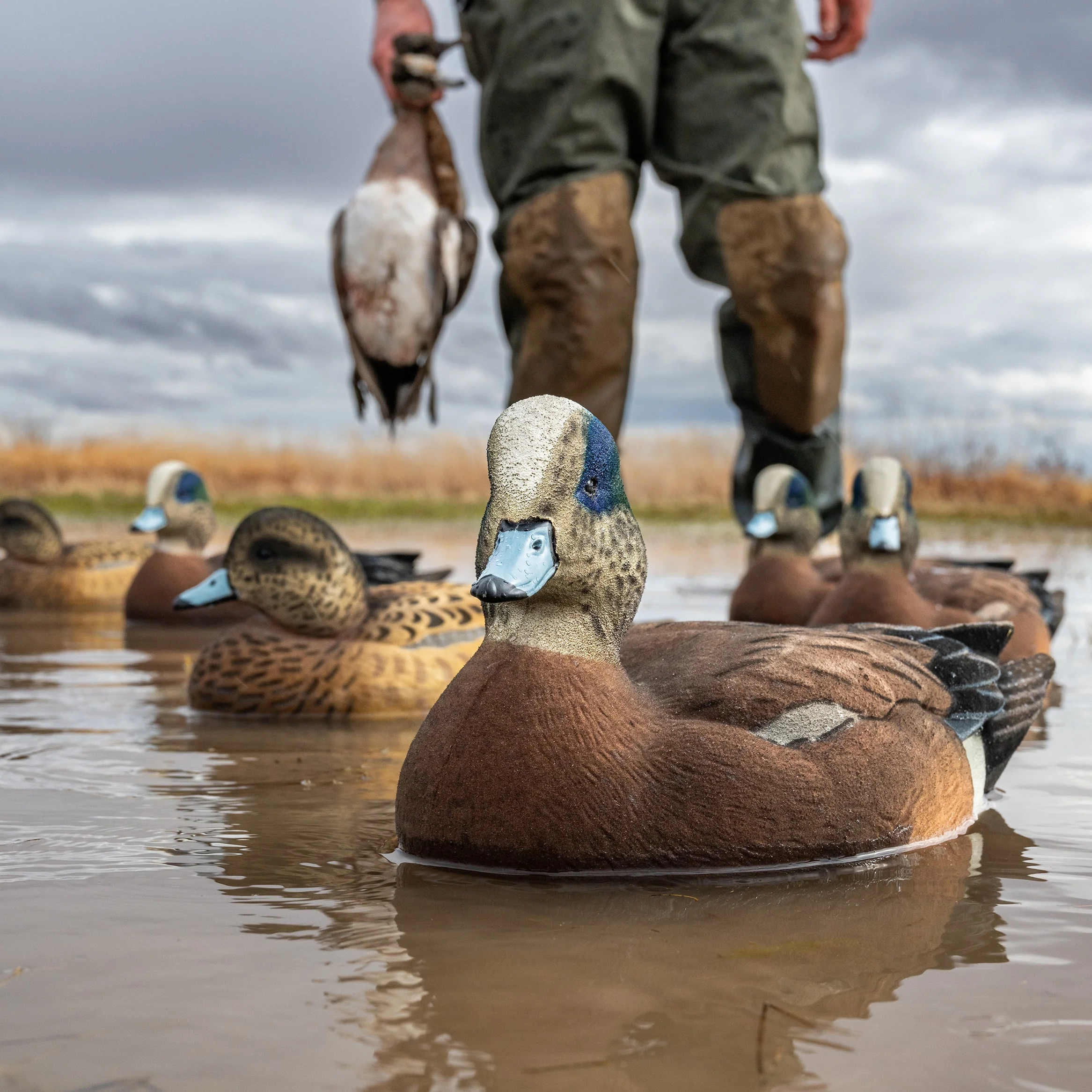F1FF Fully Flocked Wigeon Floaters - Image 2