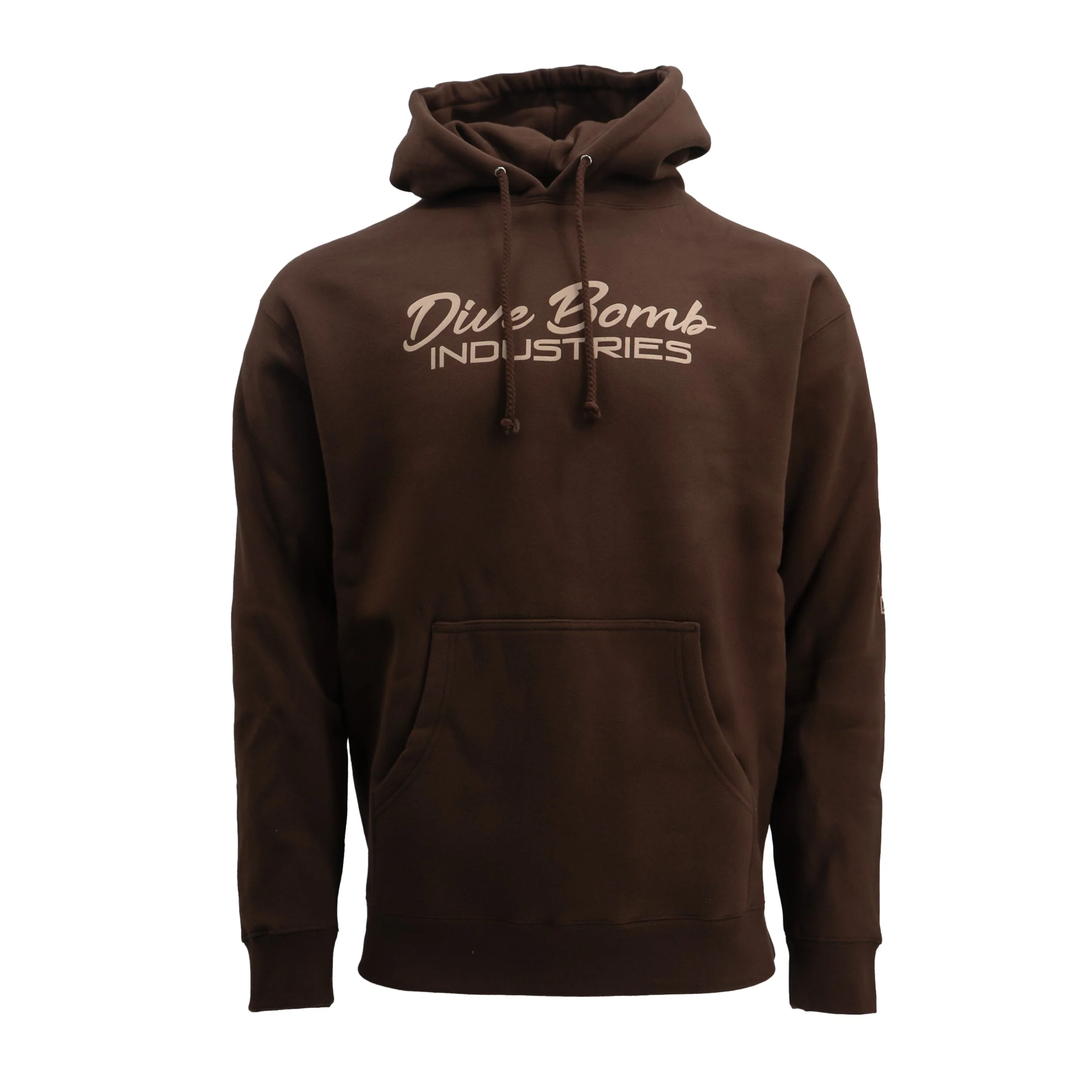 Script Text Heavyweight Hoodie - Image 3