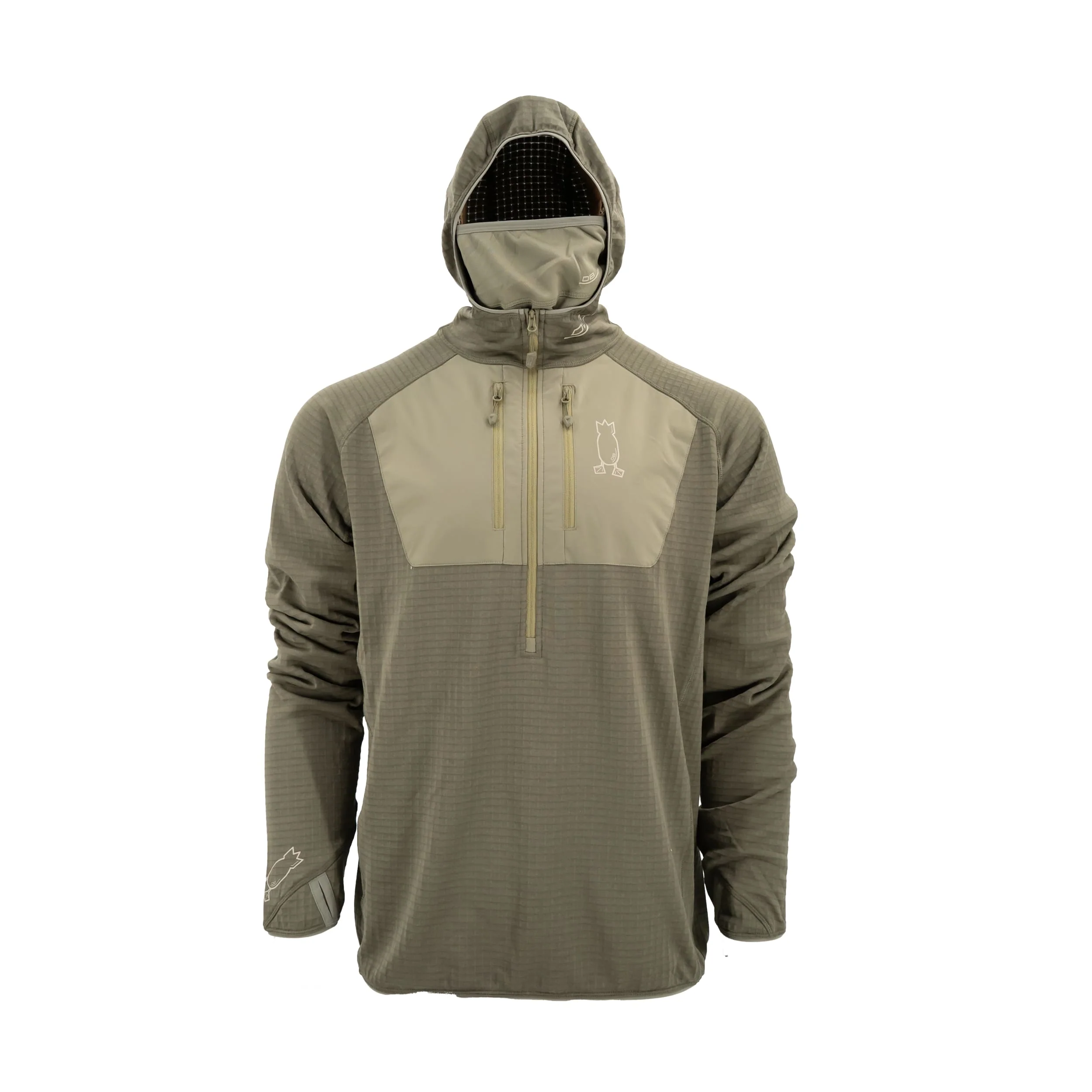 320 Merino Super Power Heavyweight Hunting Base Layer Hoodie - Image 3