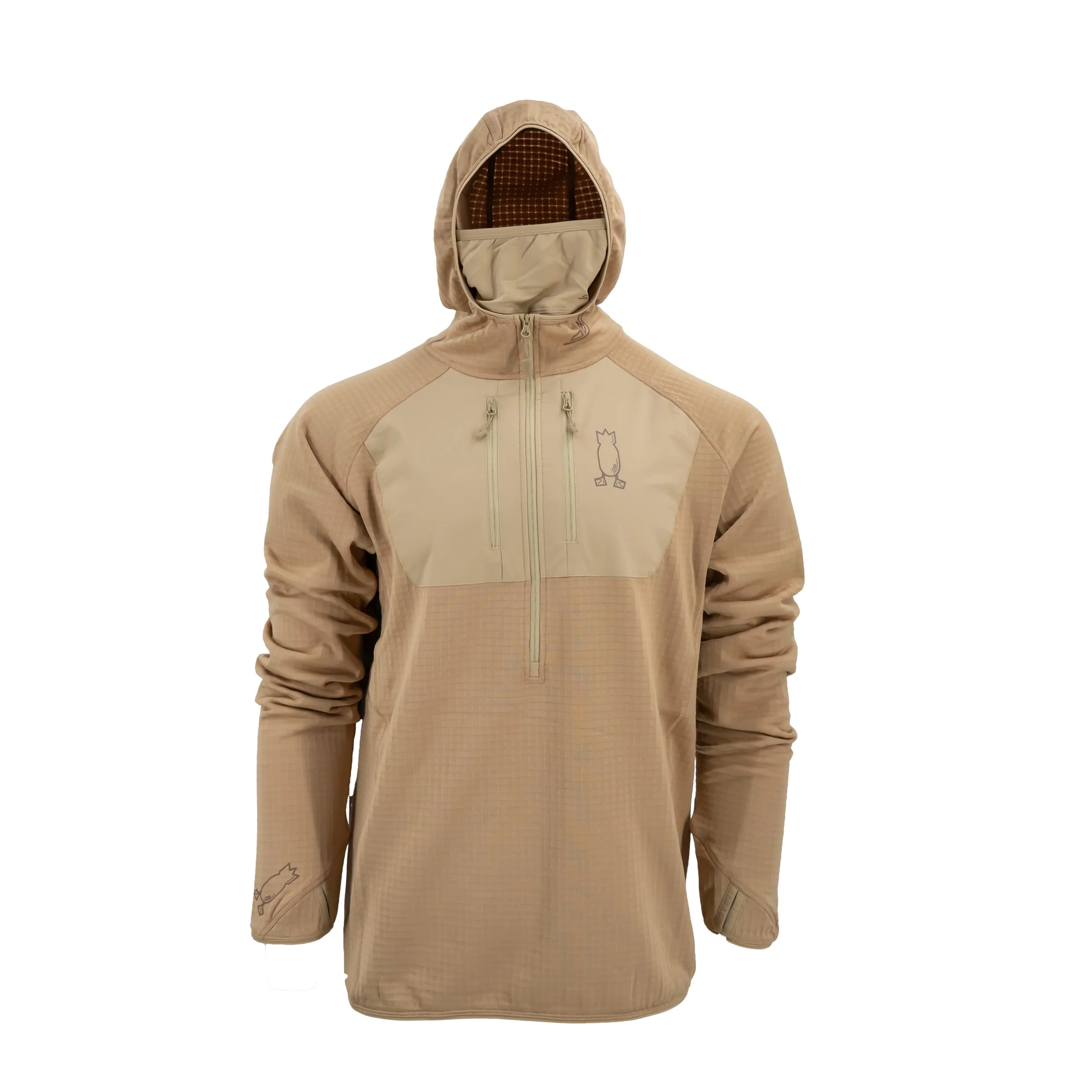 320 Merino Super Power Heavyweight Hunting Base Layer Hoodie - Image 4