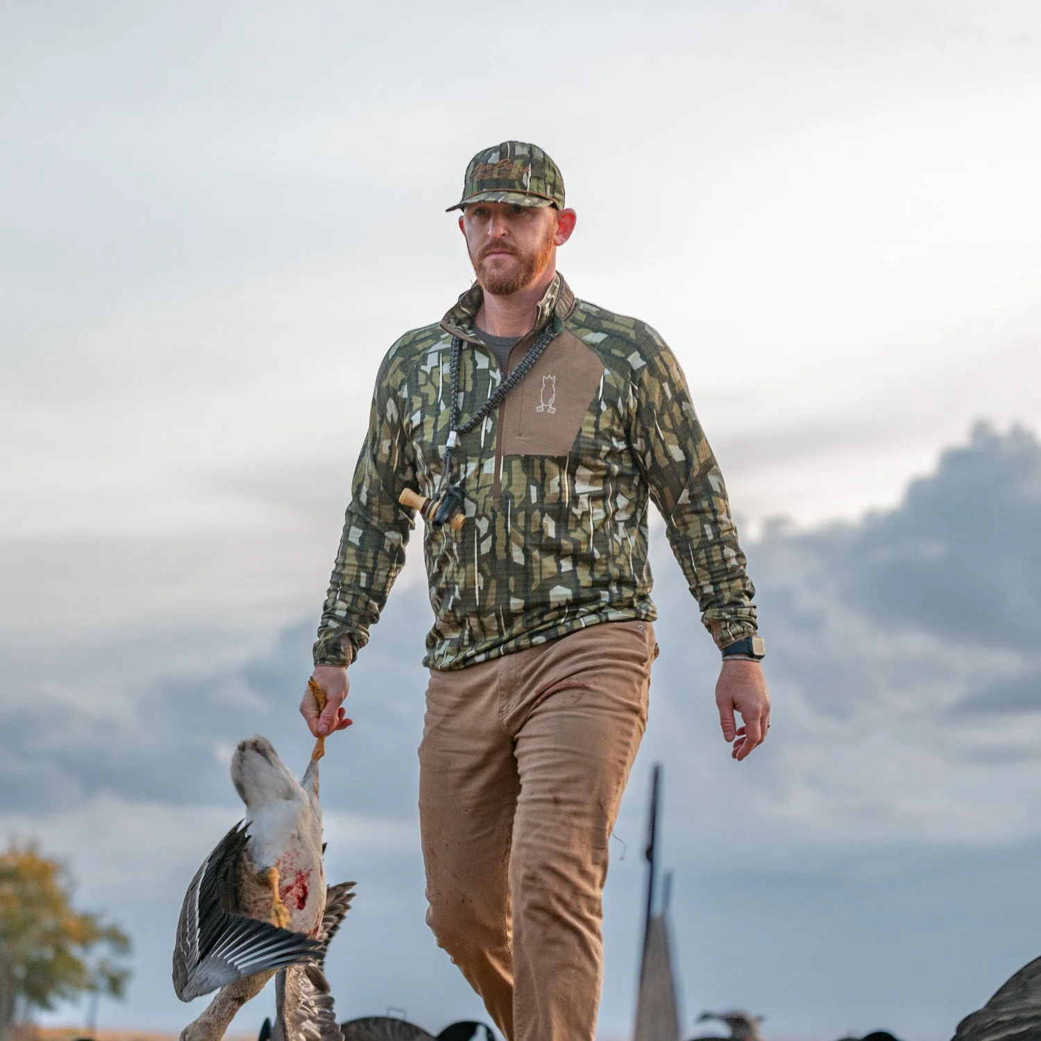 230 Merino Camo Power Crew - Image 3