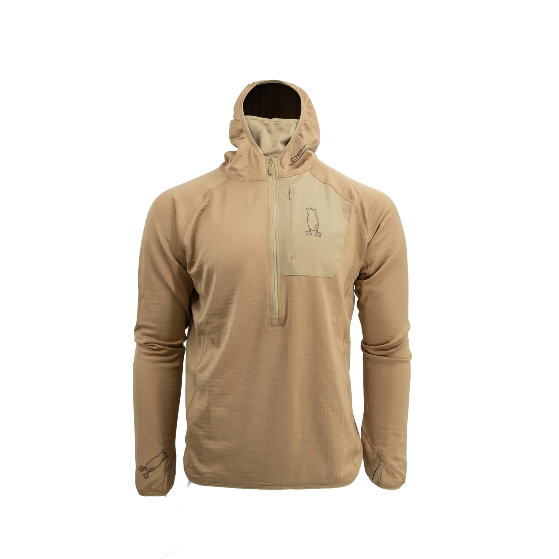 230 Merino Power Hunting Base Layer Hoodie - Image 3
