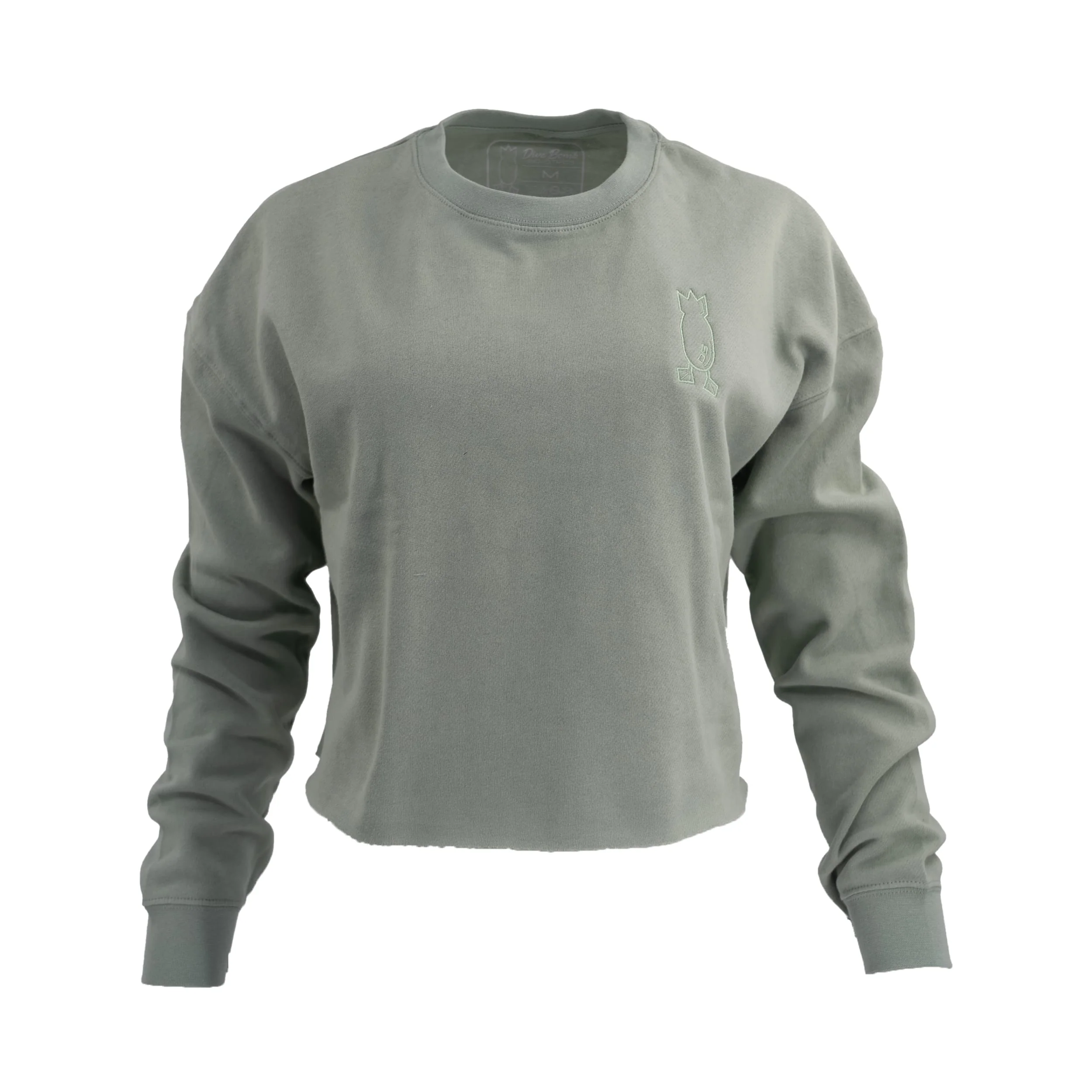 Women's Cropped Crewneck - Image 3