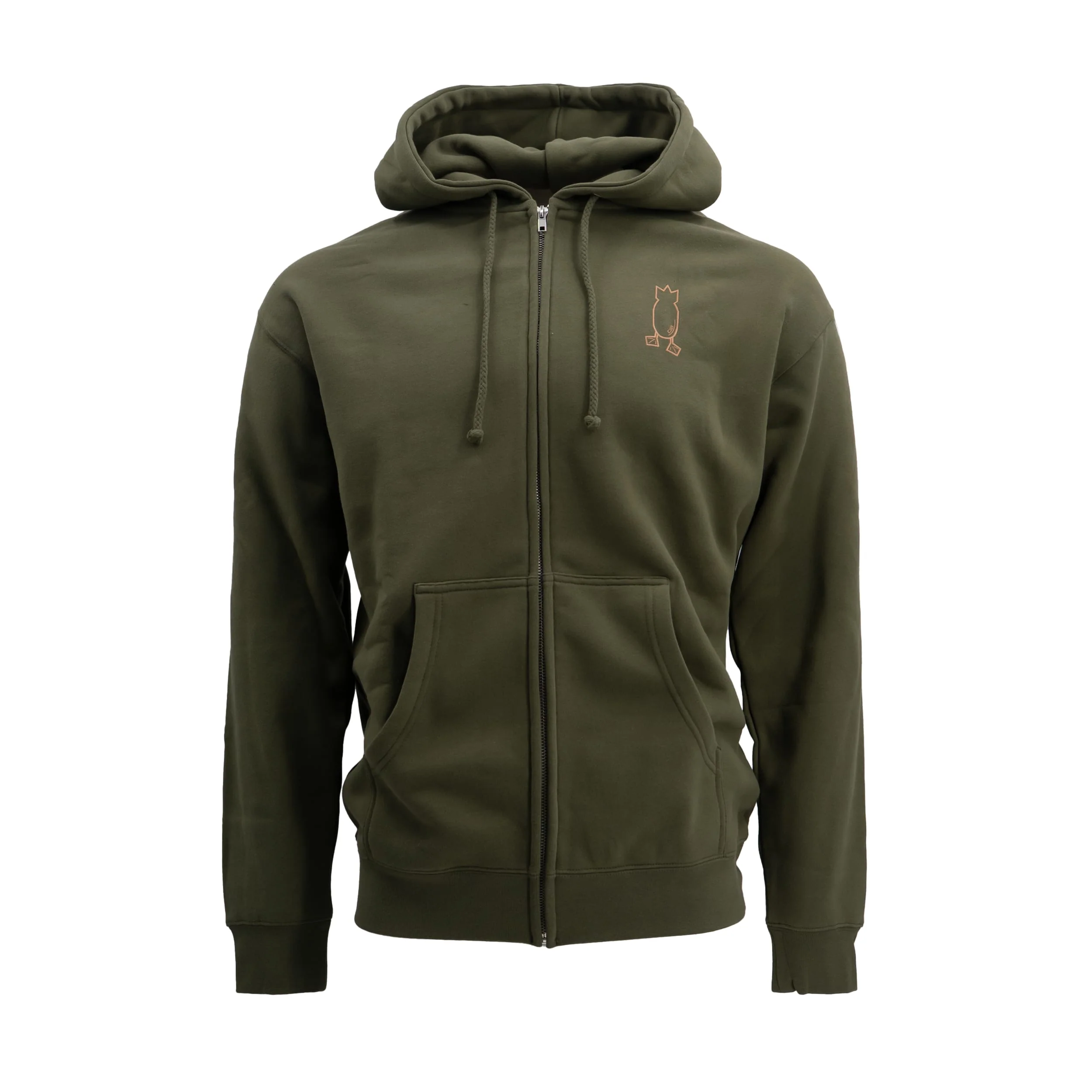 OG Logo Heavyweight Zip Hoodie