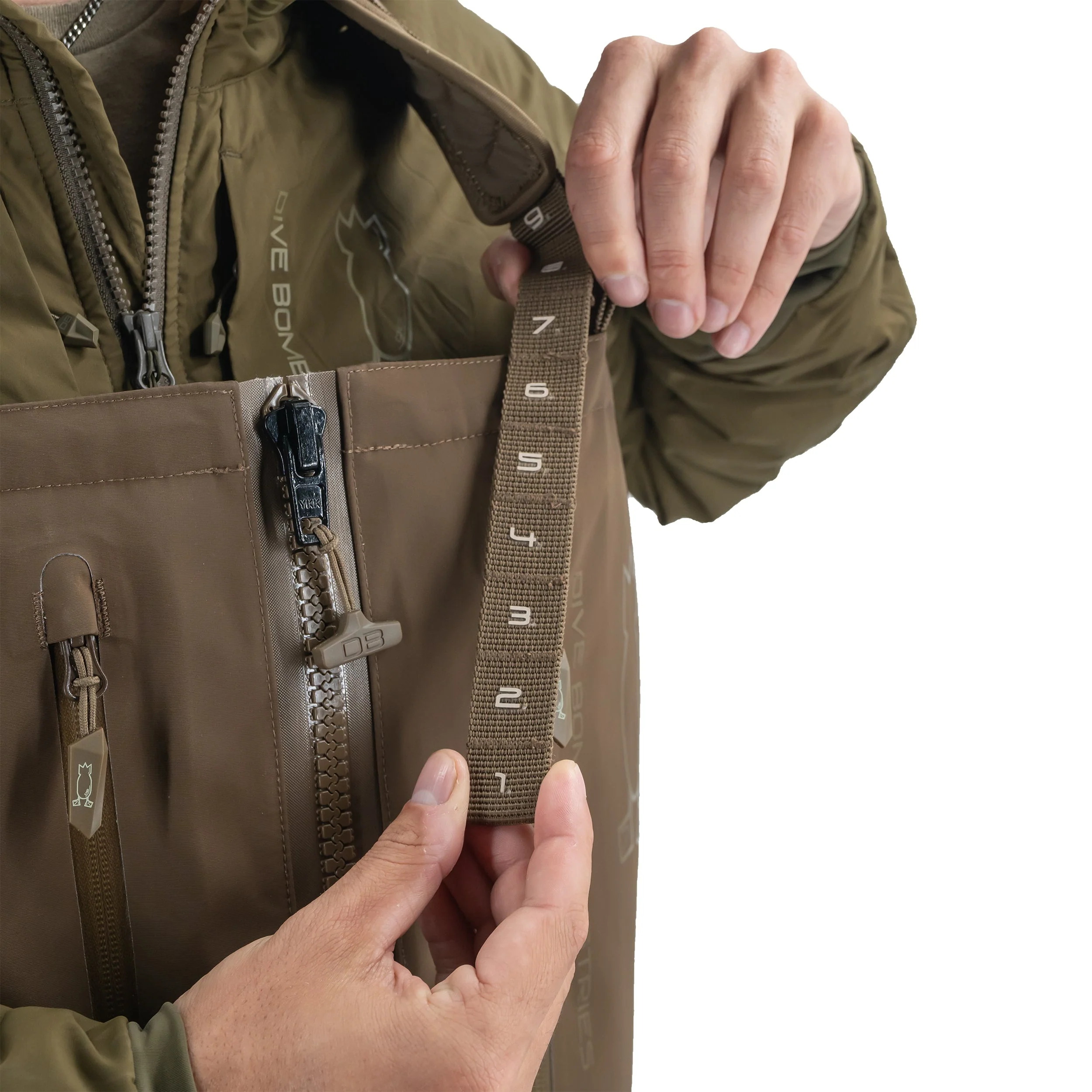 DB Zip Duck Hunting Waders - Image 12